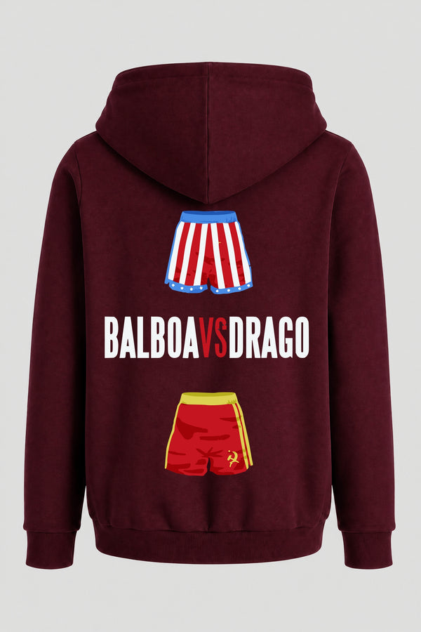 Moletom Rocky Balboa vs Drago branco