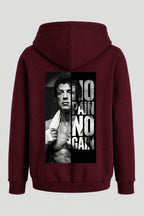 Moletom Rocky Balboa No Pain No Gain Quote