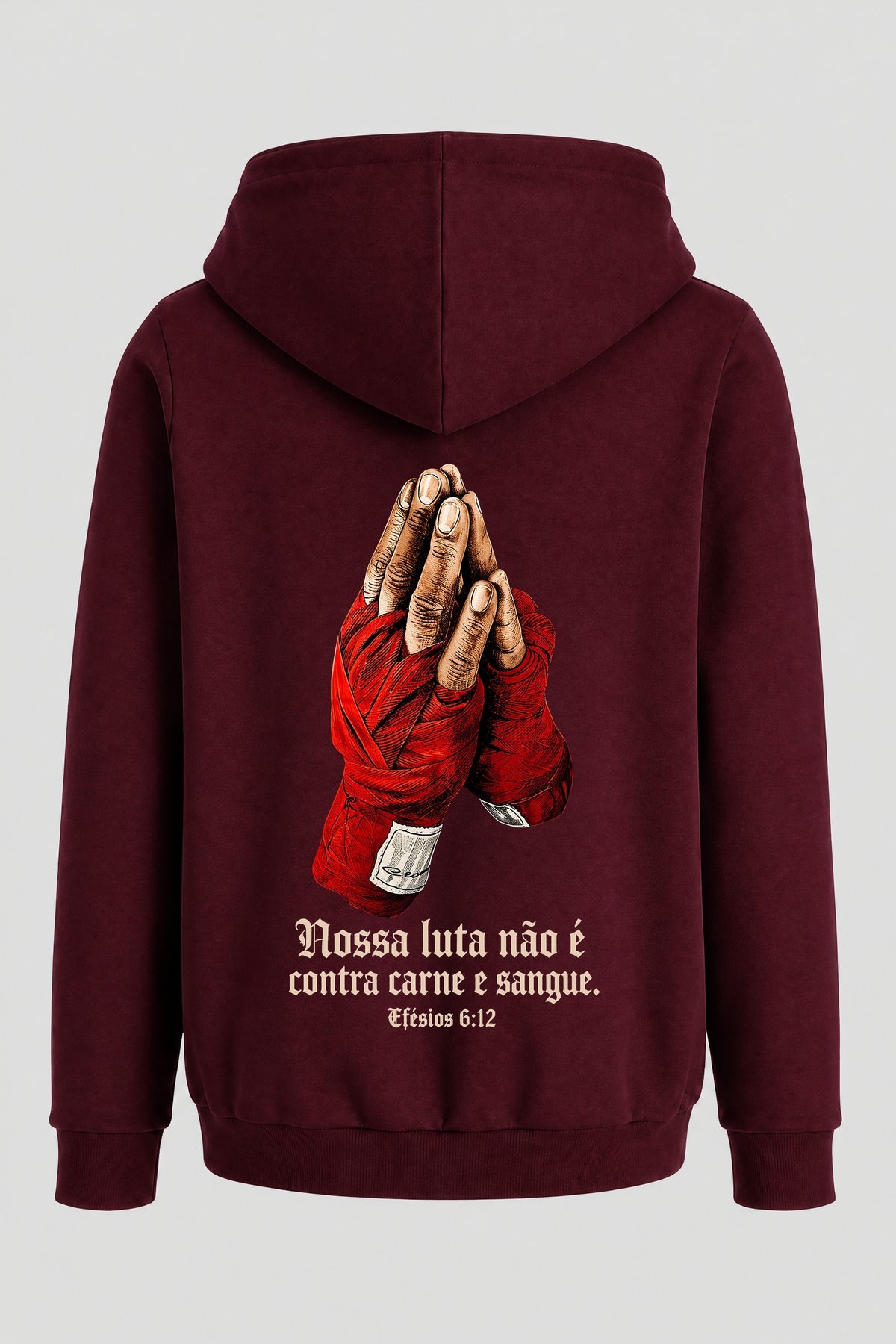 Moletom Faith Nossa luta não é