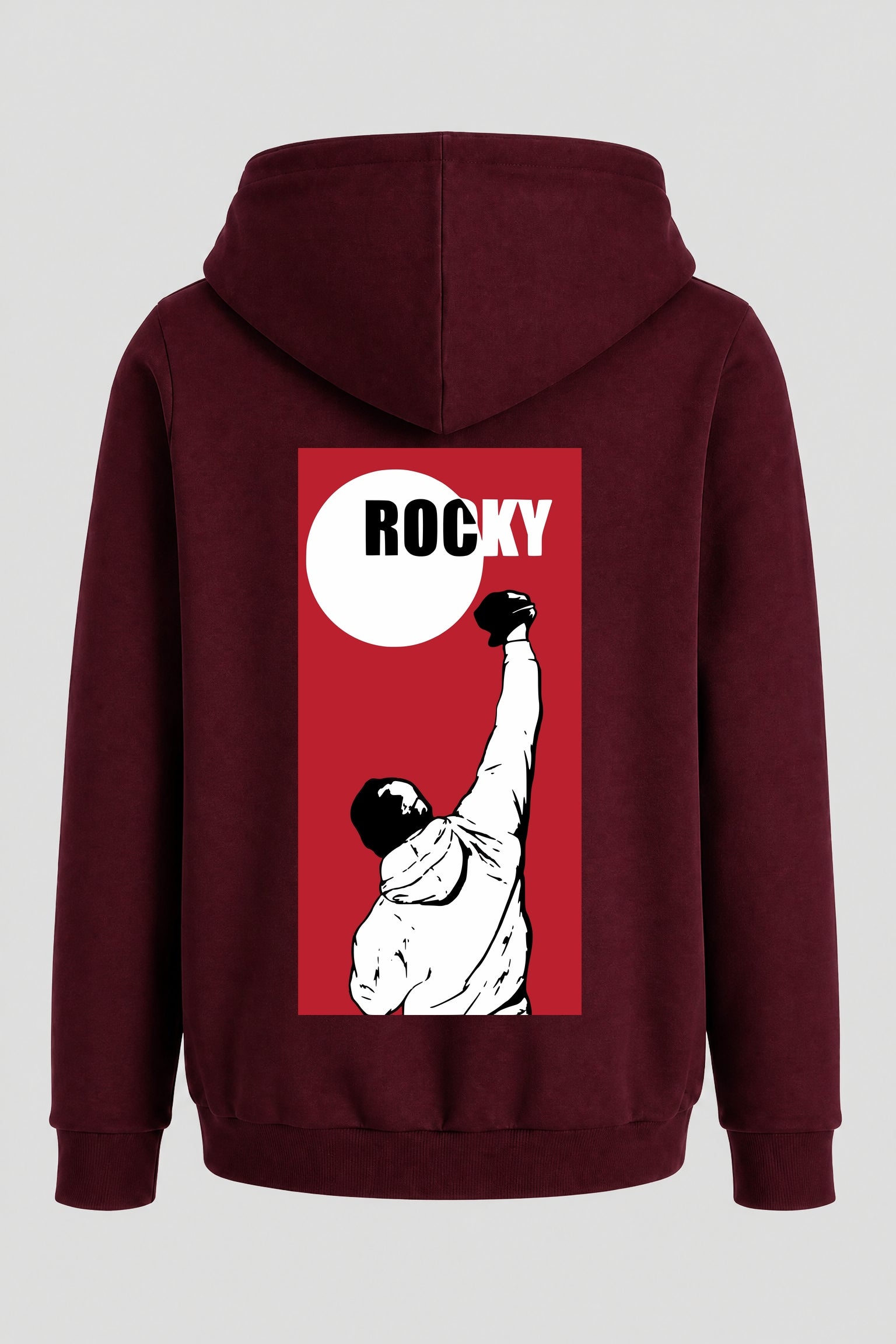 Moletom Rocky Balboa Red Victory Silhouette