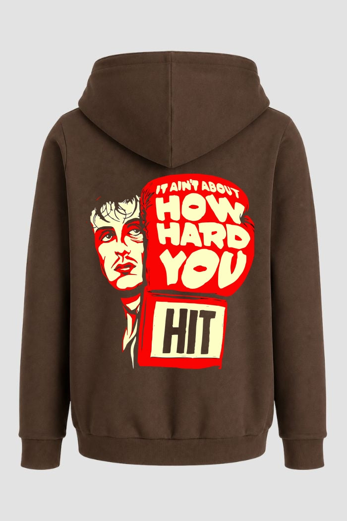 Moletom Rocky Balboa How Hard You Hit