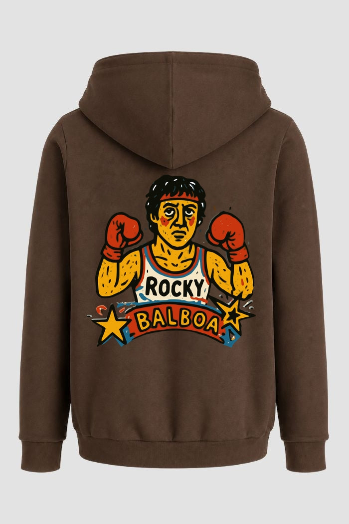 Moletom Rocky Balboa Rocky Cartoon Star