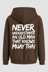 Moletom Muay Thai Tigre Never Underestimate