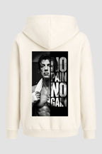 Moletom Rocky Balboa No Pain No Gain Quote