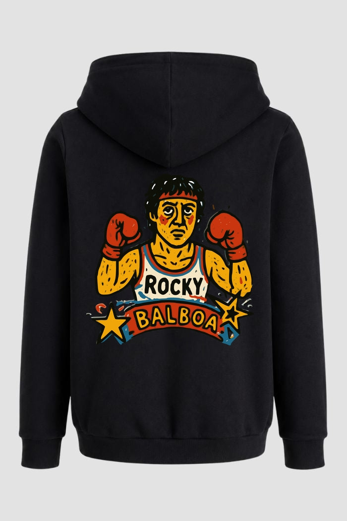 Moletom Rocky Balboa Rocky Cartoon Star