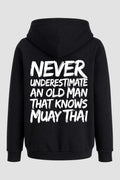 Moletom Muay Thai Tigre Never Underestimate