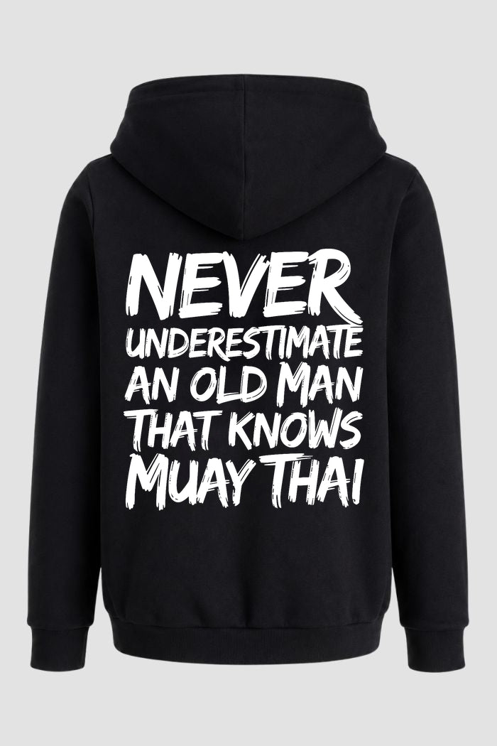 Moletom Muay Thai Tigre Never Underestimate