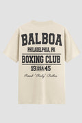 Camiseta Oversized Suedine Boxe Balboa Boxing Club