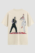 Camiseta Oversized Suedine Jason vs Freddy
