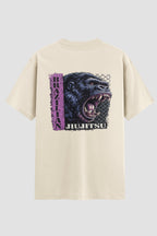 Camiseta Oversized Suedine Jiu-Jitsu Gorilla Grappler