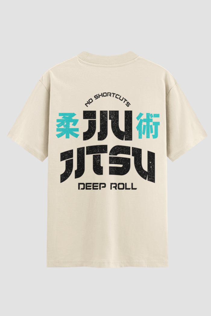 Camiseta Oversized Suedine Jiu-Jitsu Deep Roll