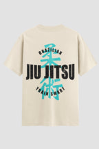 Camiseta Oversized Suedine Jiu-Jitsu Train Smart