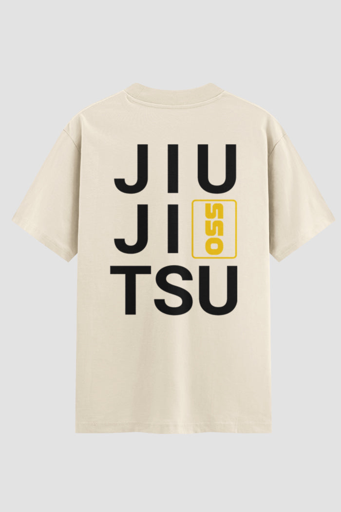 Camiseta Oversized Suedine Jiu-Jitsu OSS