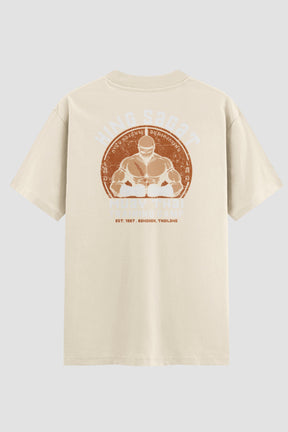 Camiseta Oversized Muay Thai Skull Street