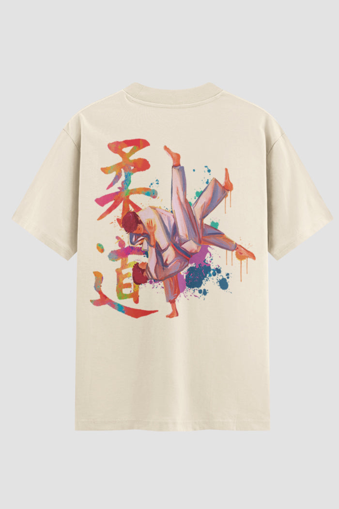 Camiseta Oversized Judo Art Throw