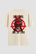 Camiseta Oversized Suedine Jiu-Jitsu No drama Just Jiu-jitsu