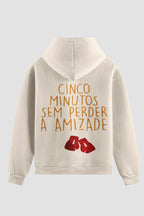Moletom de Boxe cinco minutos sem perder a amizade