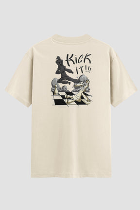 Camiseta Oversized Karate Kick IT Fight Crew