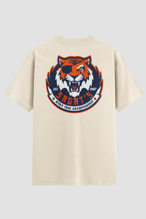 Camiseta Oversized Muay Thai Thunder Tiger