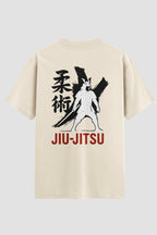 Camiseta Oversized Suedine Jiu-Jitsu Bushido Samurai