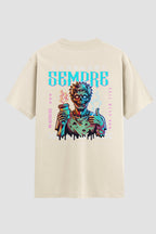 Camiseta Oversized Suedine Jiu-Jitsu Cansado Sempre