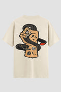 Camiseta Oversized Suedine Jiu-Jitsu Snake Lock