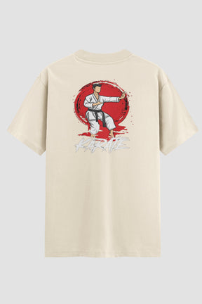 Camiseta Oversized Karate Arte Marcial Karate