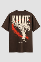 Camiseta Oversized Suedine Karate Mae Geri