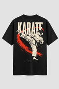 Camiseta Oversized Suedine Karate Mae Geri