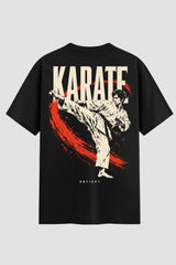Camiseta Oversized Suedine Karate Mae Geri