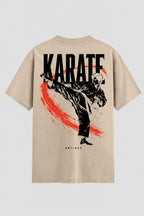 Camiseta Oversized Suedine Karate Mae Geri