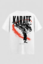 Camiseta Oversized Suedine Karate Mae Geri
