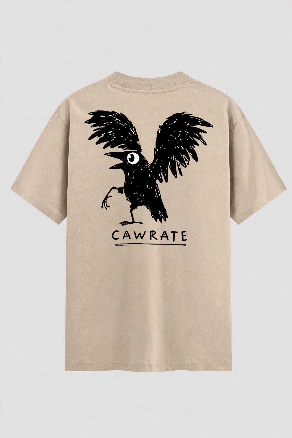 Camiseta Oversized Suedine Karate CawRate Vibe