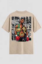 Camiseta Oversized Suedine Lenda dos Pesos Pesados