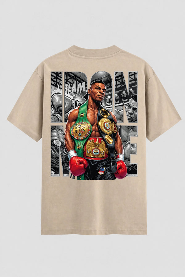 Camiseta Oversized Suedine Lenda dos Pesos Pesados