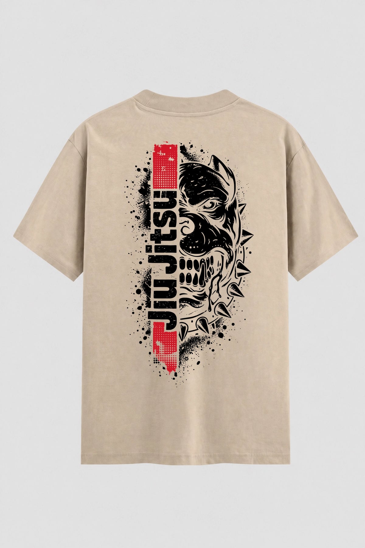 Camiseta Oversized Suedine Jiu-Jitsu Raça BJJ