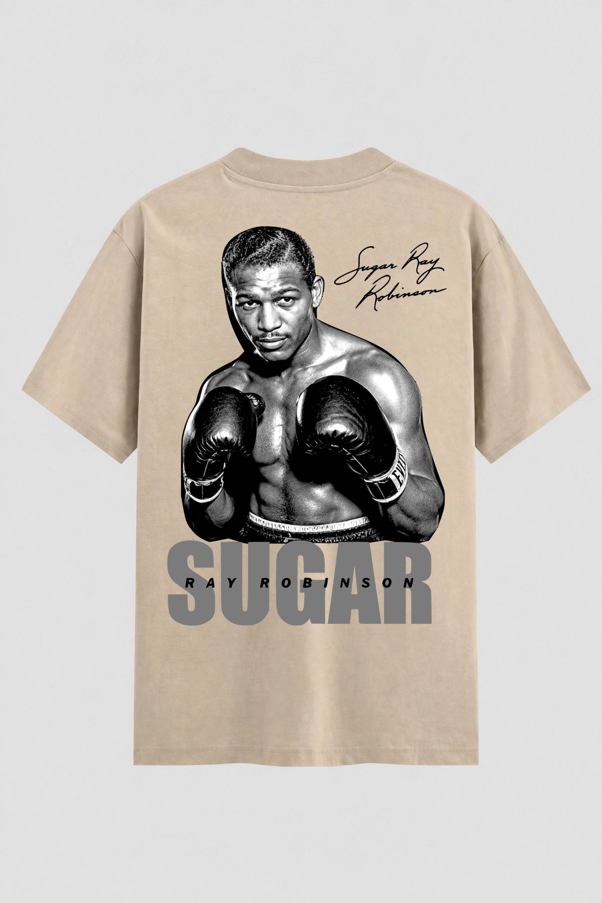Camiseta Oversized Suedine Sugar Ray Robinson