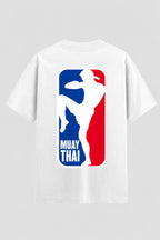 Camiseta Oversized Suedine Muay Thai Flag Muay