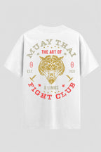 Camiseta Oversized Suedine Muay Thai Club