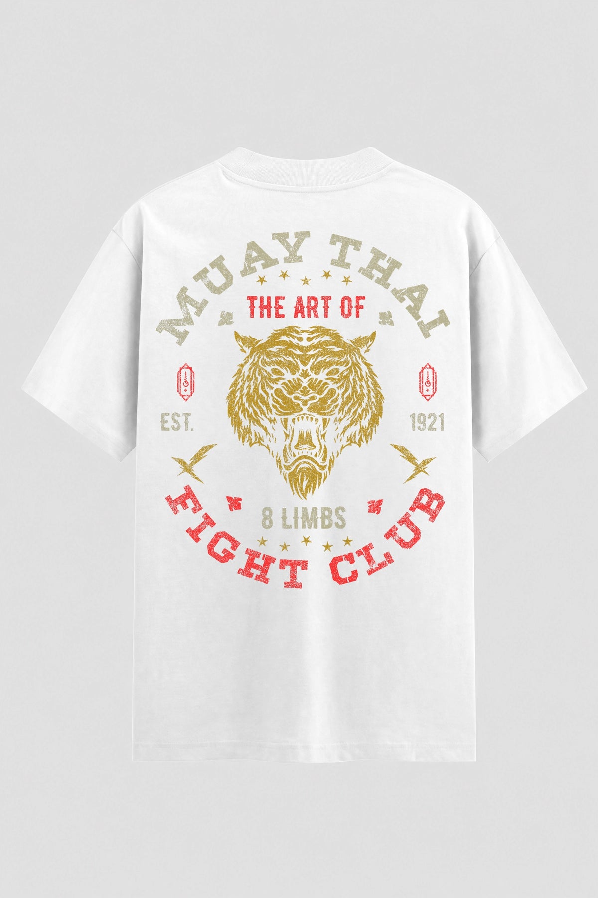 Camiseta Oversized Suedine Muay Thai Club