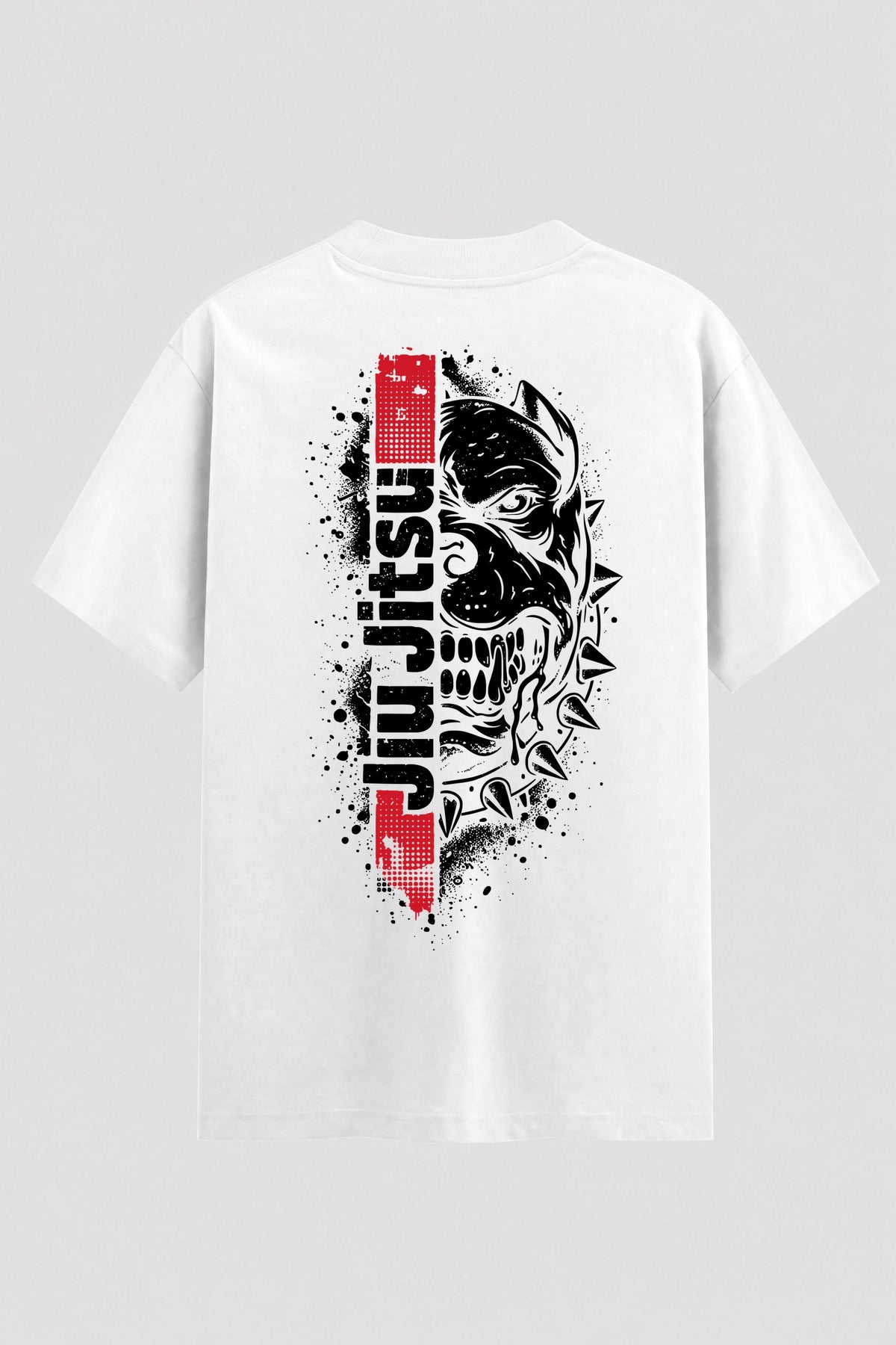 Camiseta Oversized Suedine Jiu-Jitsu Raça BJJ