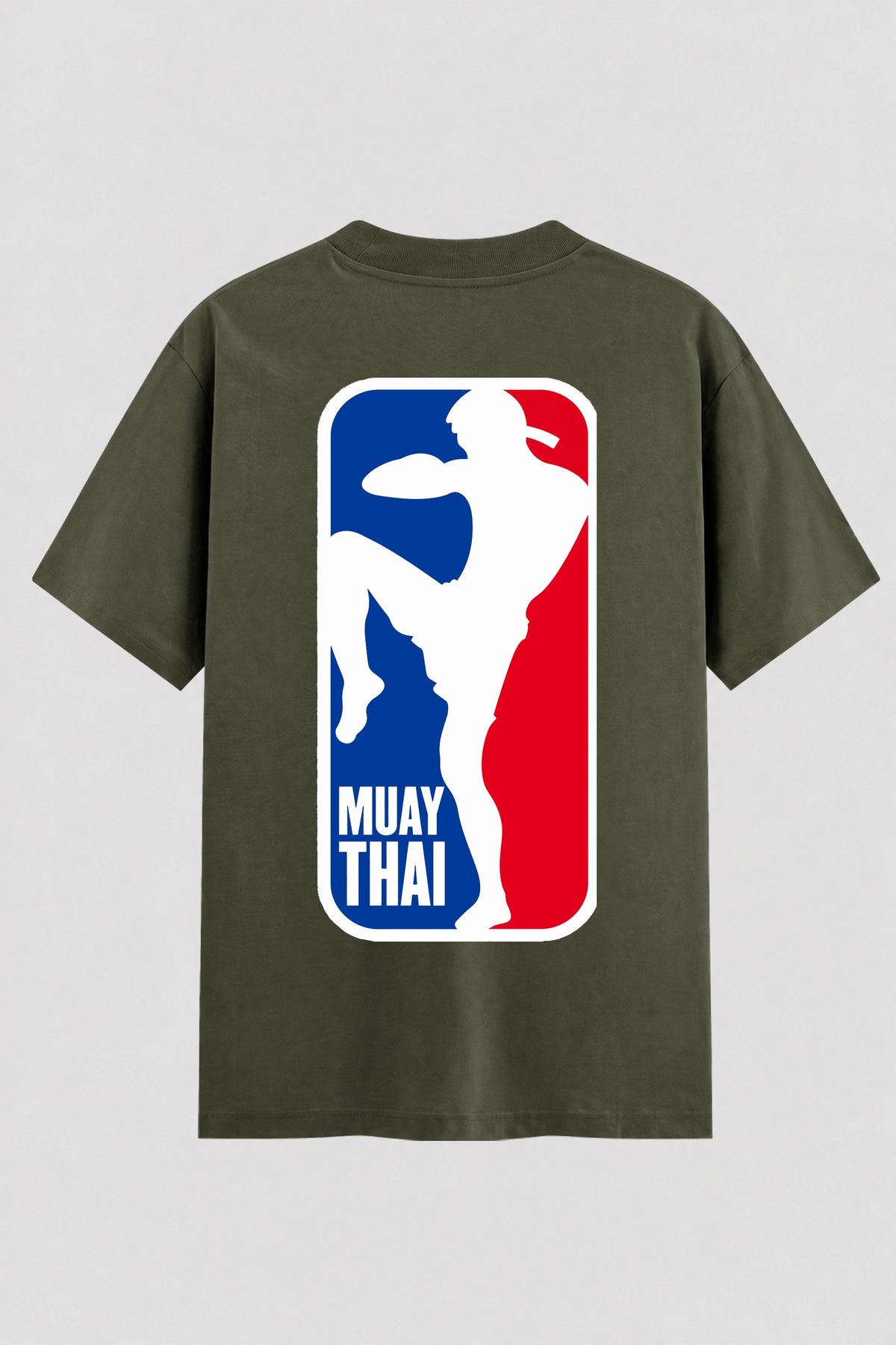 Camiseta Oversized Suedine Muay Thai Flag Muay