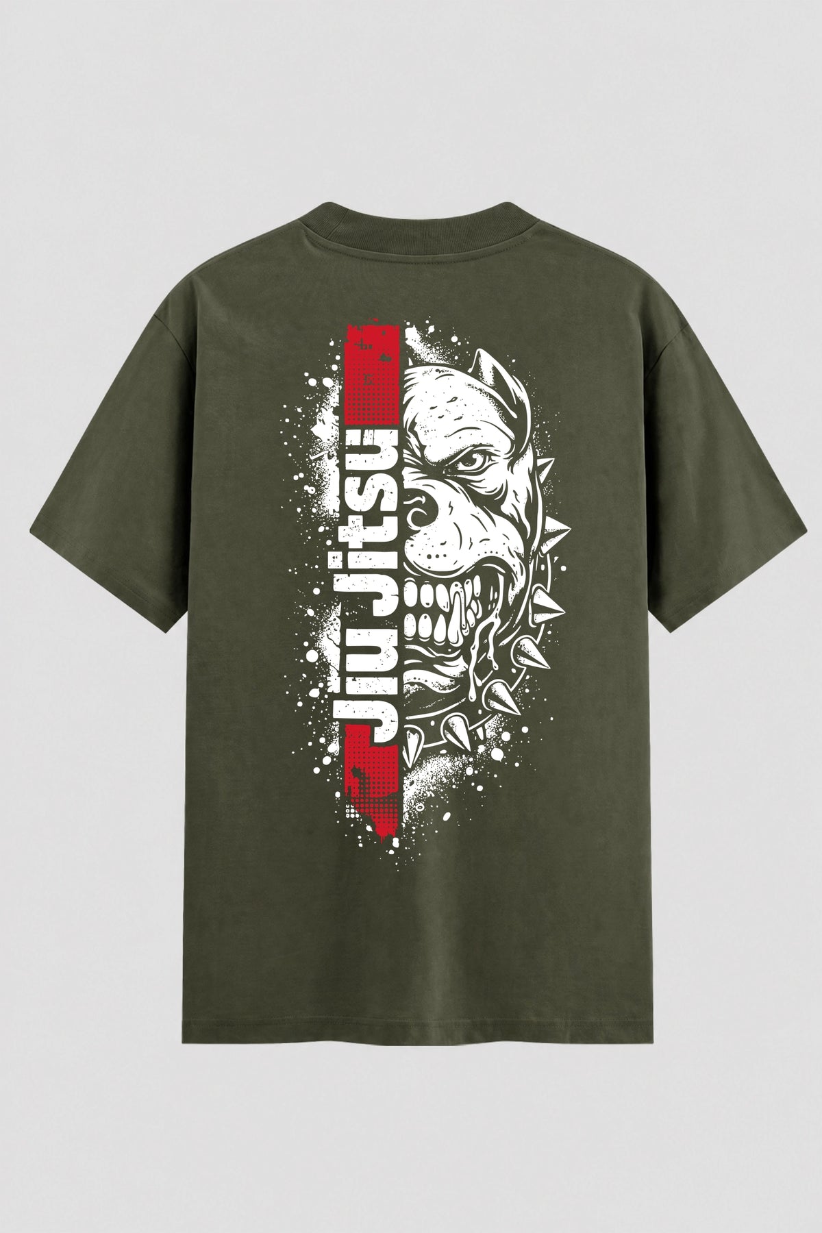 Camiseta Oversized Suedine Jiu-Jitsu Raça BJJ
