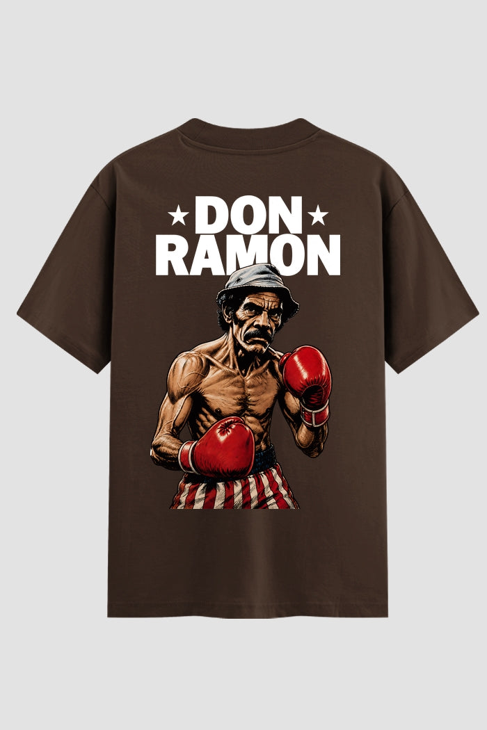 Camiseta Oversized Suedine boxe Don Ramon - modelo 2