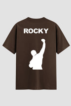 Camiseta Oversized Suedine Rocky Balboa Rocky Victory