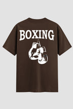 Camiseta Oversized Suedine boxe Boxing Luvas