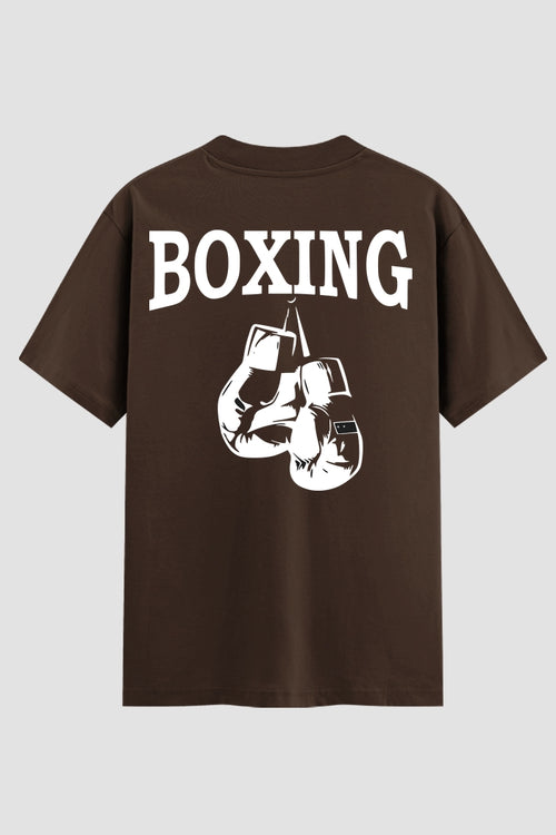 Camiseta Oversized Suedine boxe Boxing Luvas