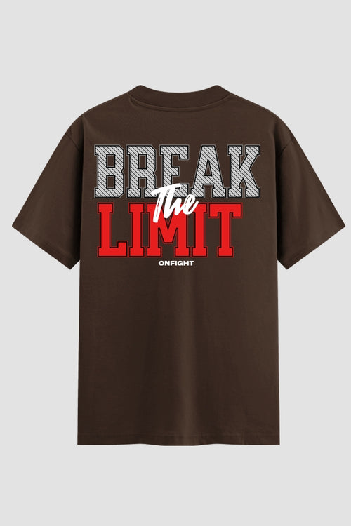 Camiseta Oversized Suedine Break the Limite