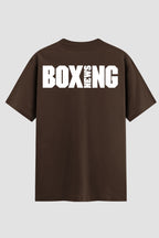 Camiseta Oversized Suedine boxe Boxing News