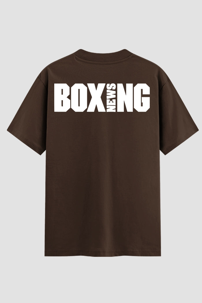 Camiseta Oversized Suedine boxe Boxing News